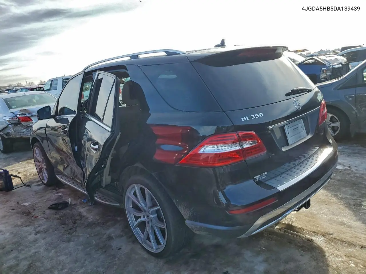 4JGDA5HB5DA139439 2013 Mercedes-Benz Ml 350 4Matic