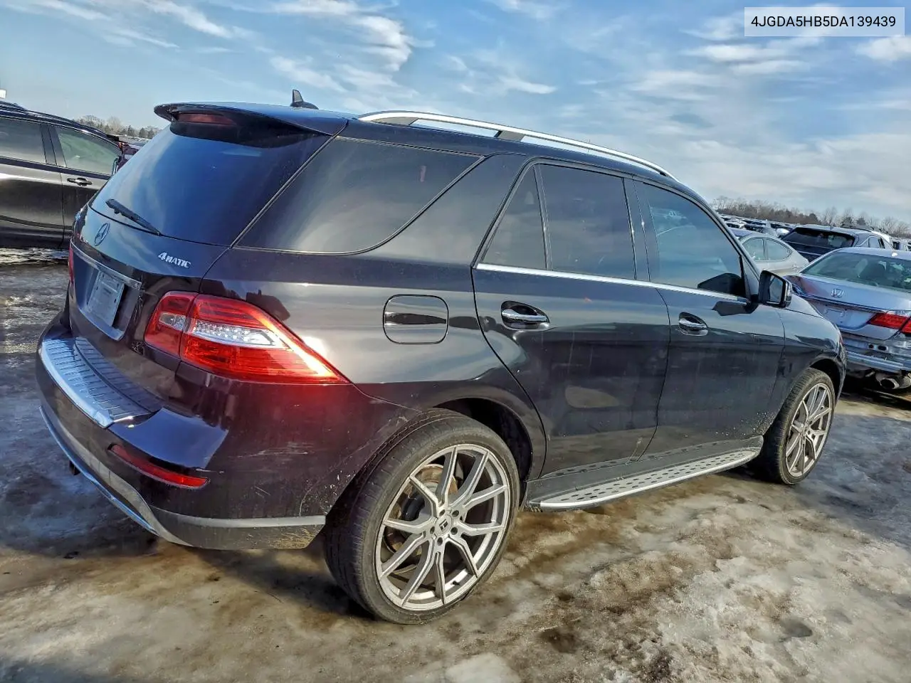 4JGDA5HB5DA139439 2013 Mercedes-Benz Ml 350 4Matic