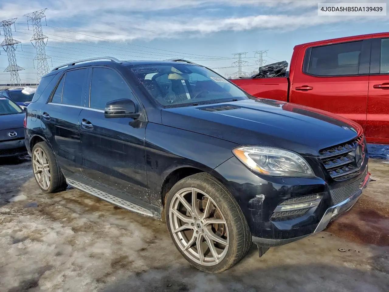 4JGDA5HB5DA139439 2013 Mercedes-Benz Ml 350 4Matic