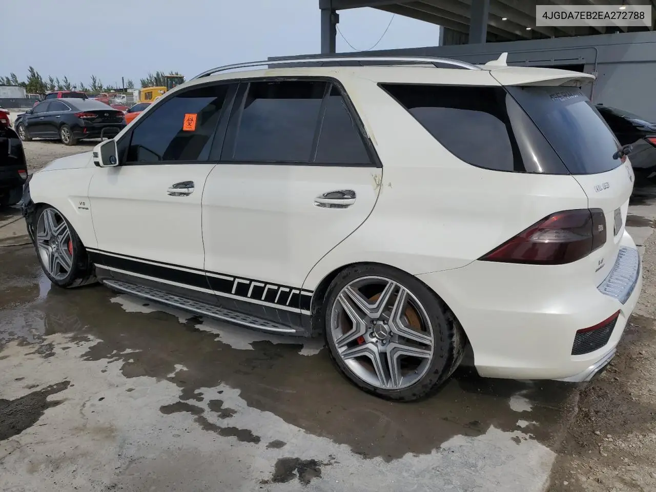 2014 Mercedes-Benz Ml 63 Amg VIN: 4JGDA7EB2EA272788 Lot: 49834825