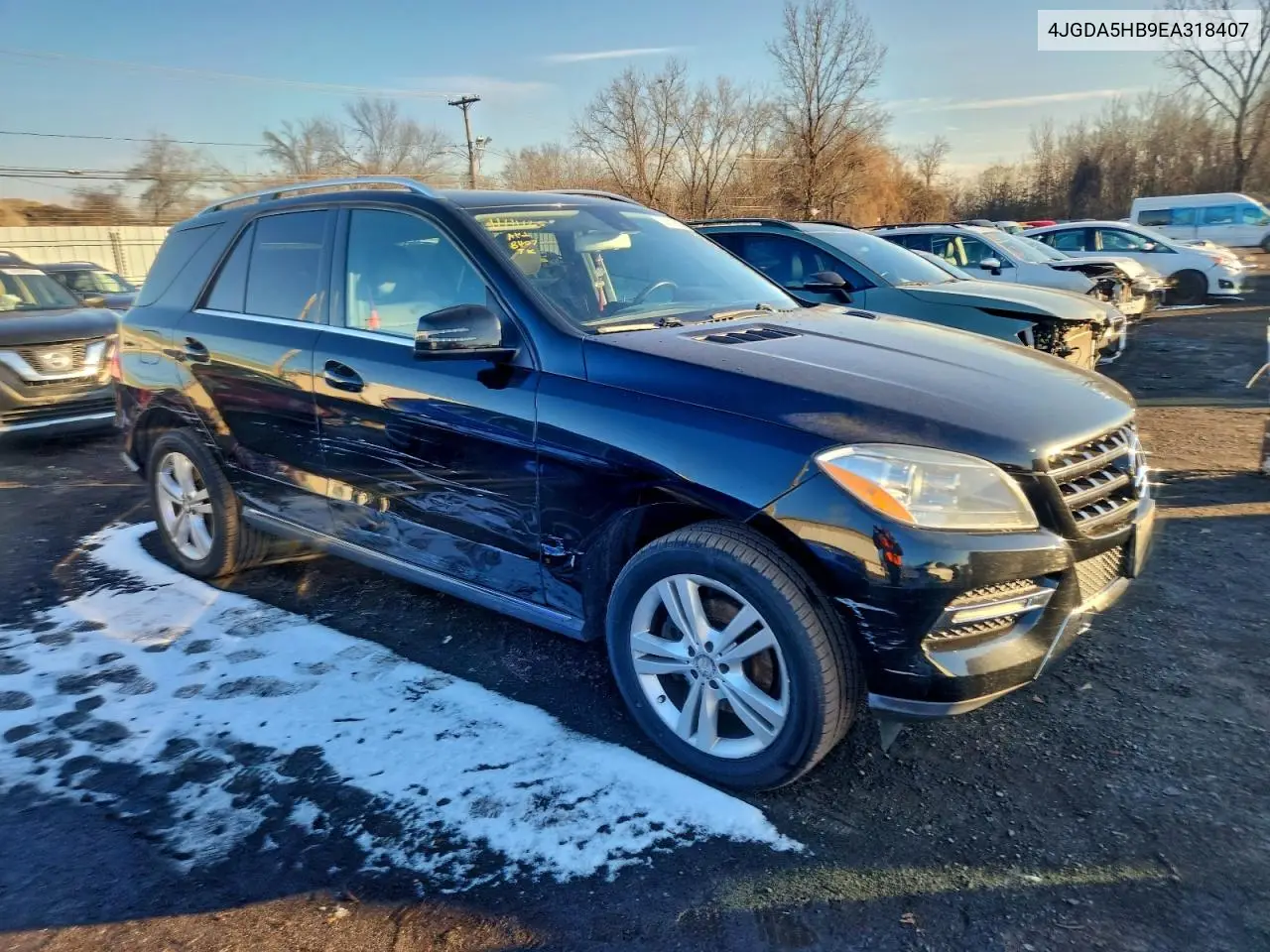4JGDA5HB9EA318407 2014 Mercedes-Benz Ml 350 4Matic