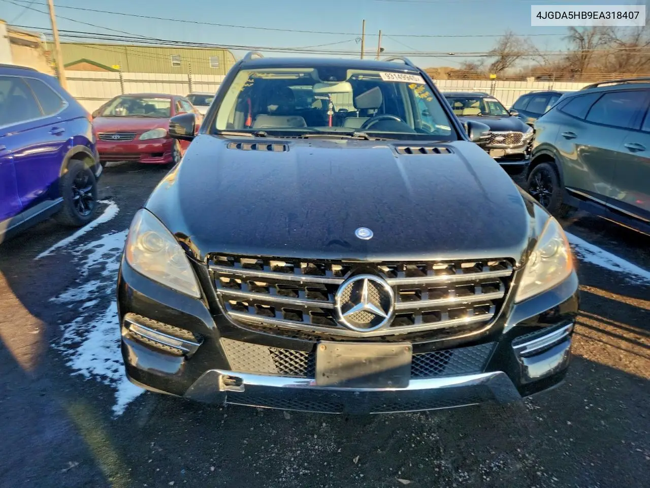 4JGDA5HB9EA318407 2014 Mercedes-Benz Ml 350 4Matic