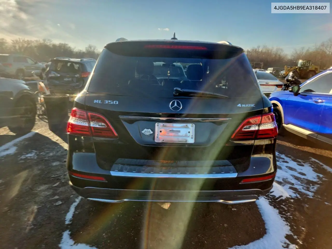 4JGDA5HB9EA318407 2014 Mercedes-Benz Ml 350 4Matic
