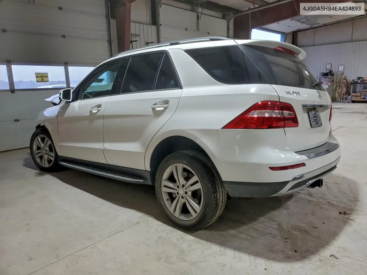 4JGDA5HB4EA424893 2014 Mercedes-Benz Ml 350 4Matic