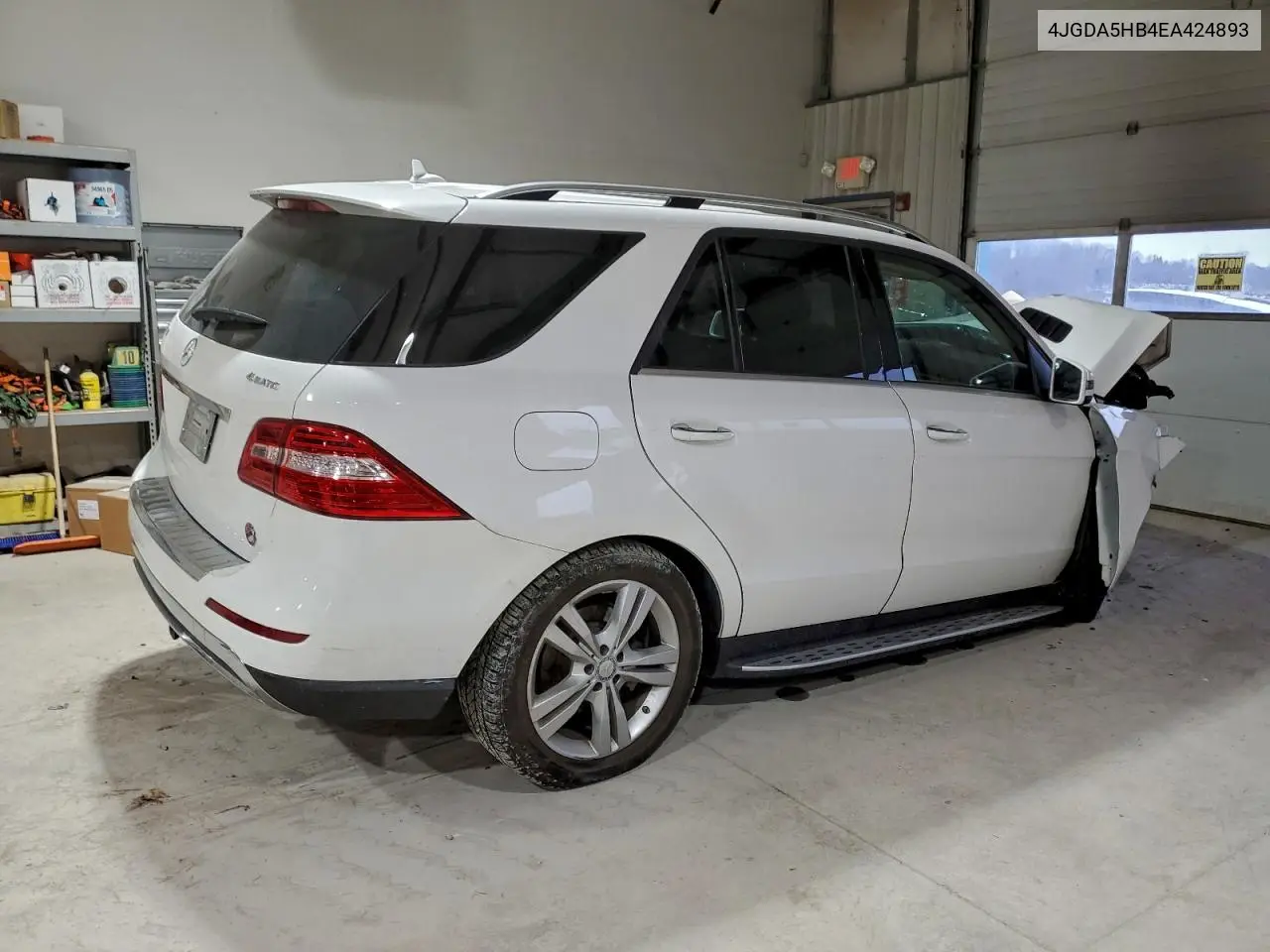 4JGDA5HB4EA424893 2014 Mercedes-Benz Ml 350 4Matic