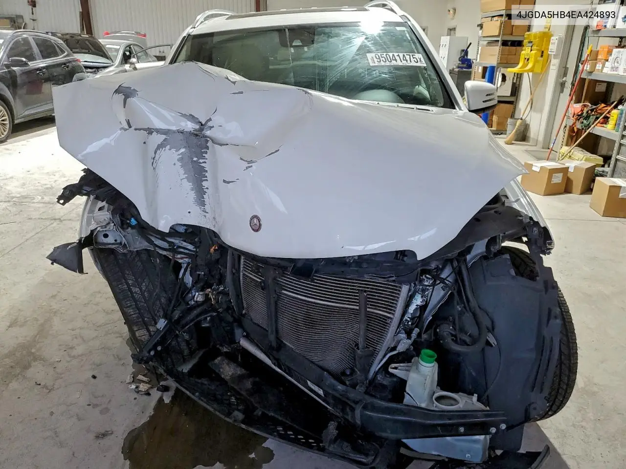 4JGDA5HB4EA424893 2014 Mercedes-Benz Ml 350 4Matic