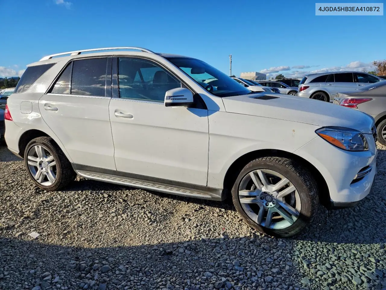 4JGDA5HB3EA410872 2014 Mercedes-Benz Ml 350 4Matic