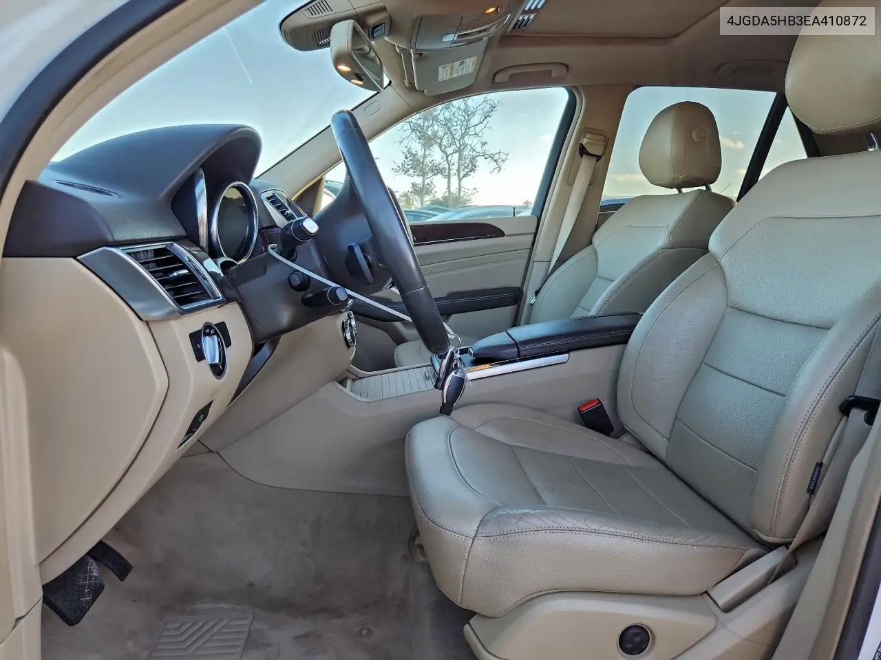 4JGDA5HB3EA410872 2014 Mercedes-Benz Ml 350 4Matic