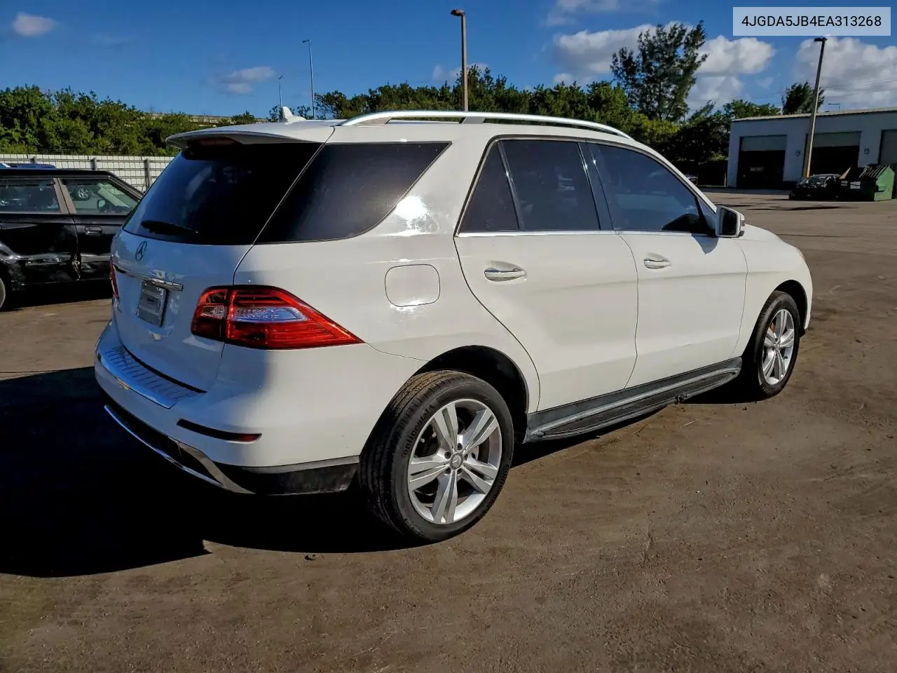 4JGDA5JB4EA313268 2014 Mercedes-Benz Ml 350
