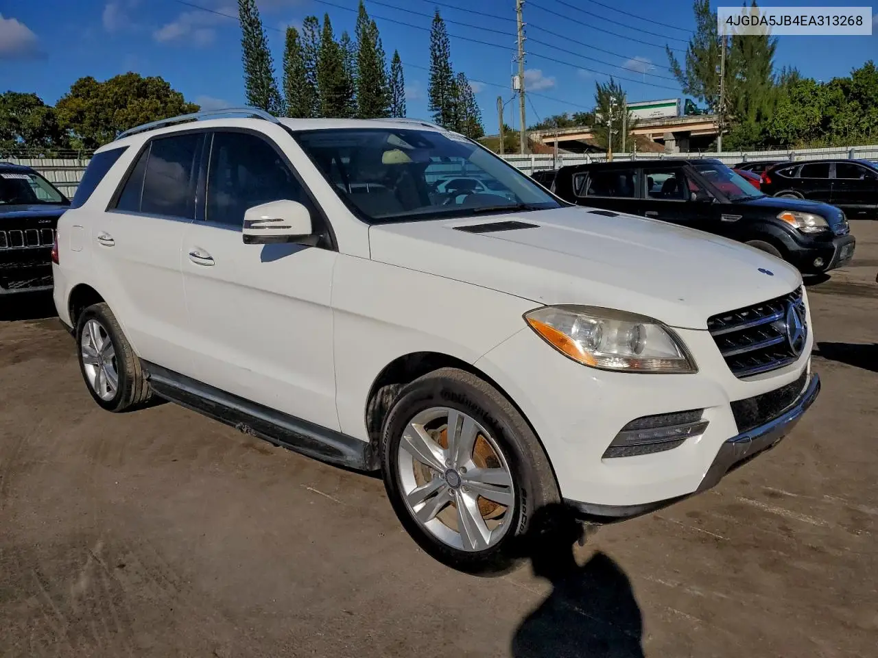 4JGDA5JB4EA313268 2014 Mercedes-Benz Ml 350