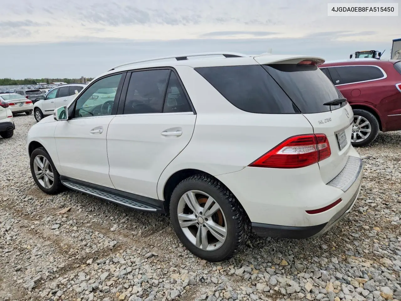 2015 Mercedes-Benz Ml 250 Bluetec VIN: 4JGDA0EB8FA515450 Lot: 51612866