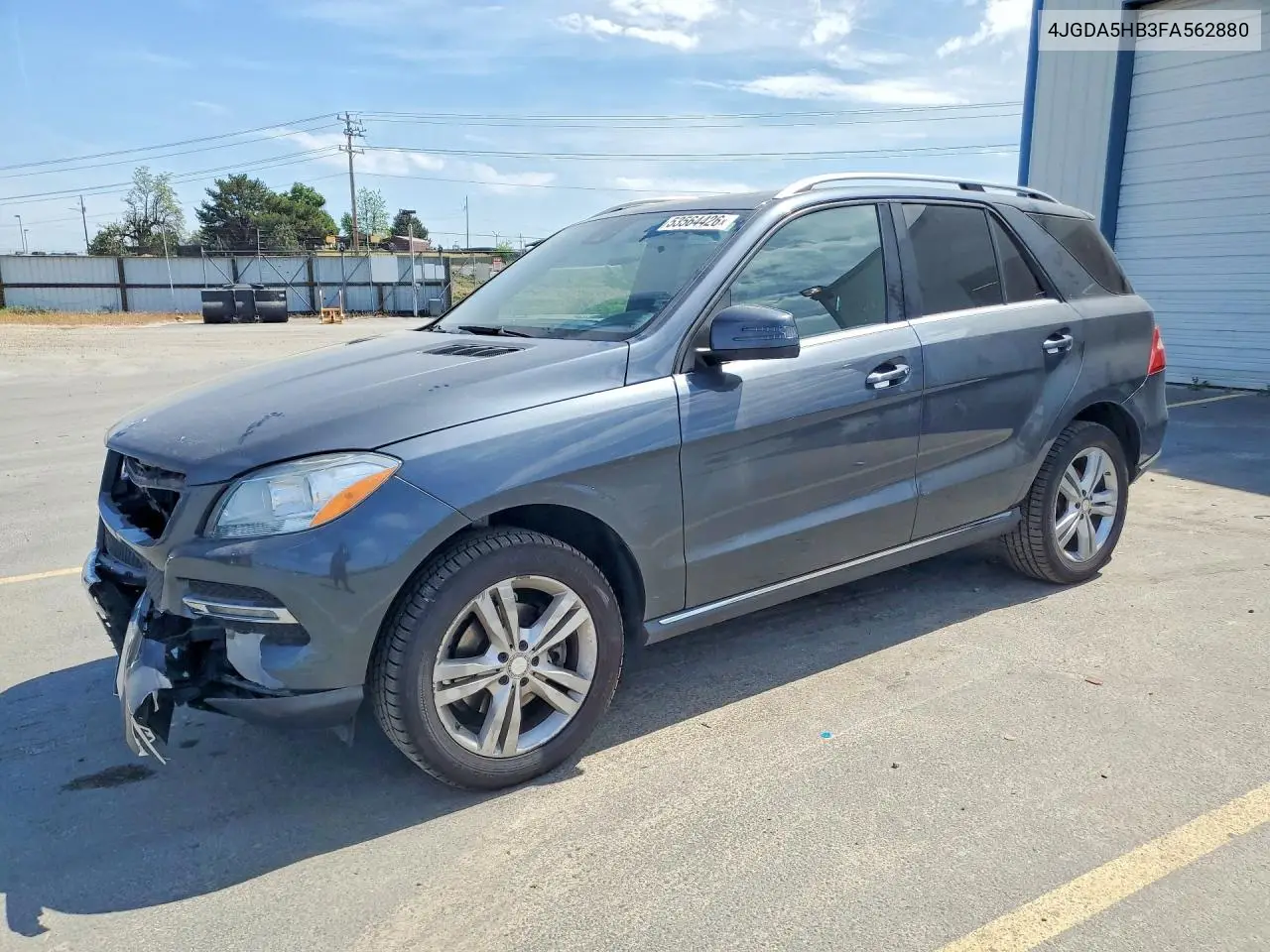 4JGDA5HB3FA562880 2015 Mercedes-Benz Ml 350 4Matic