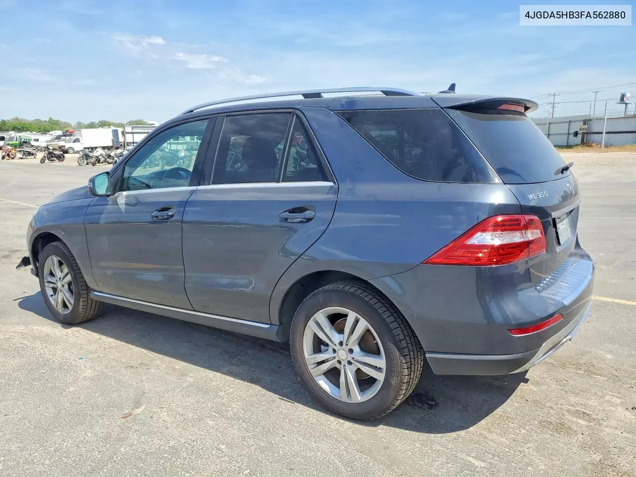 4JGDA5HB3FA562880 2015 Mercedes-Benz Ml 350 4Matic