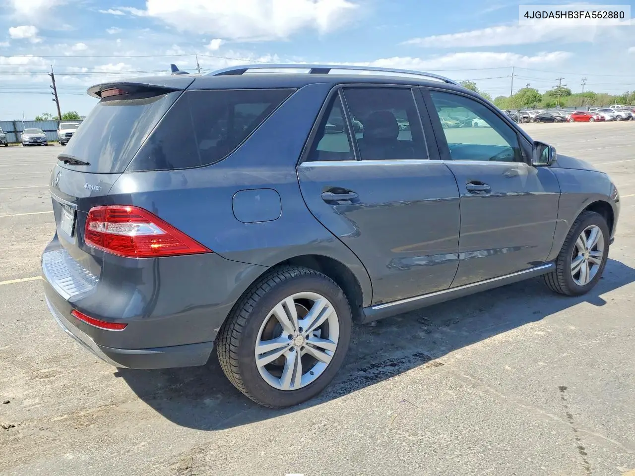 4JGDA5HB3FA562880 2015 Mercedes-Benz Ml 350 4Matic