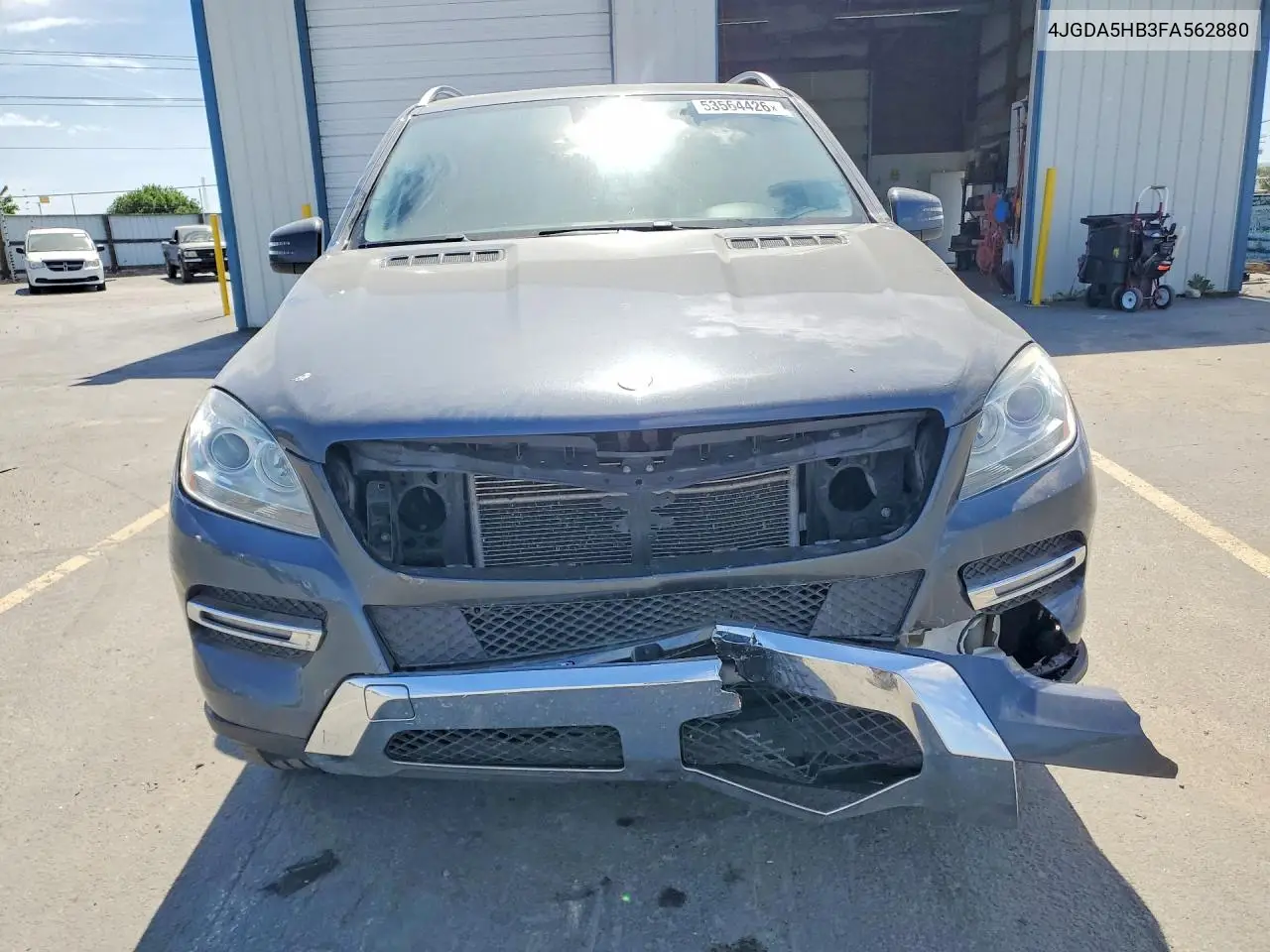 4JGDA5HB3FA562880 2015 Mercedes-Benz Ml 350 4Matic