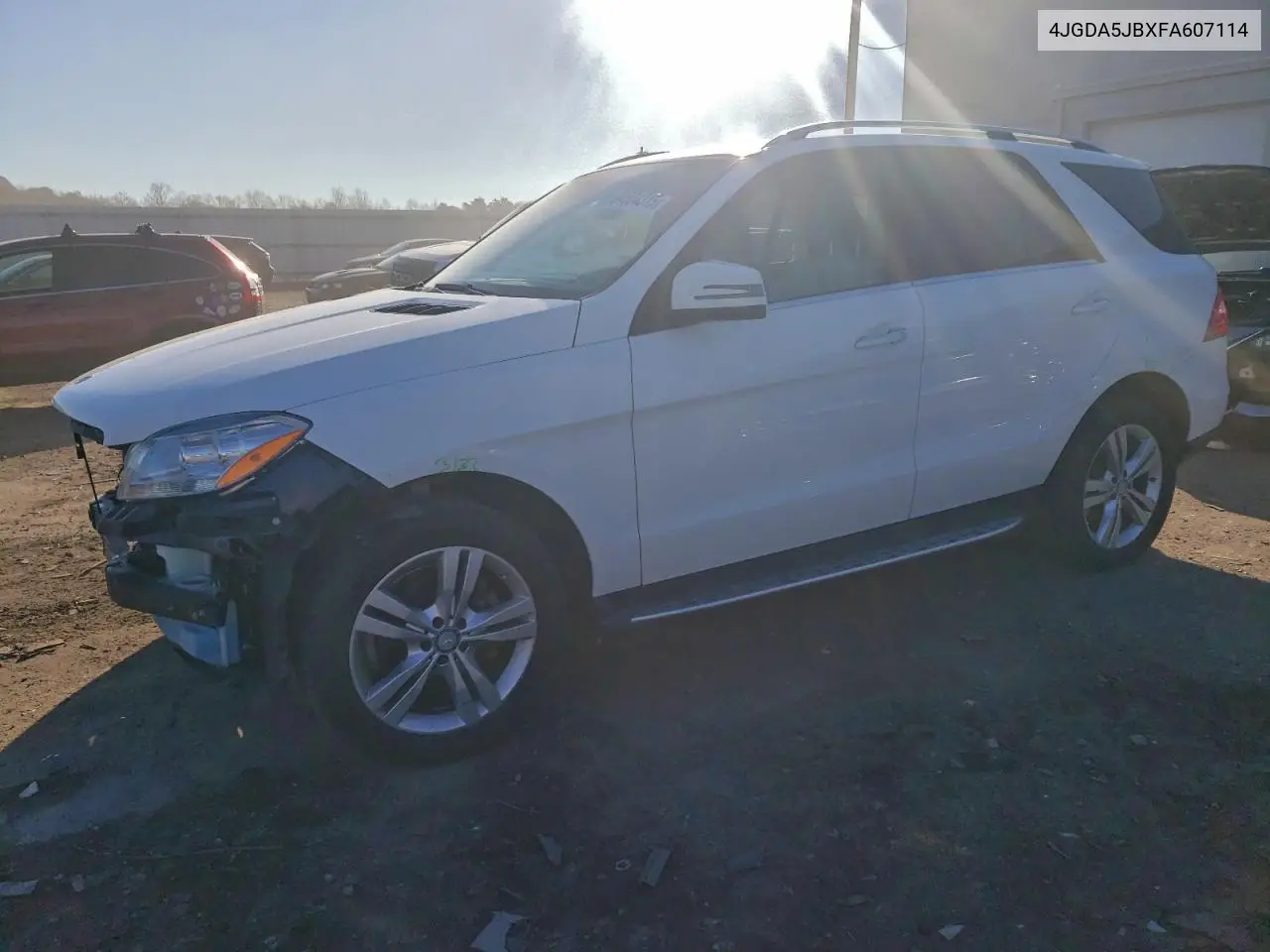 4JGDA5JBXFA607114 2015 Mercedes-Benz Ml 350