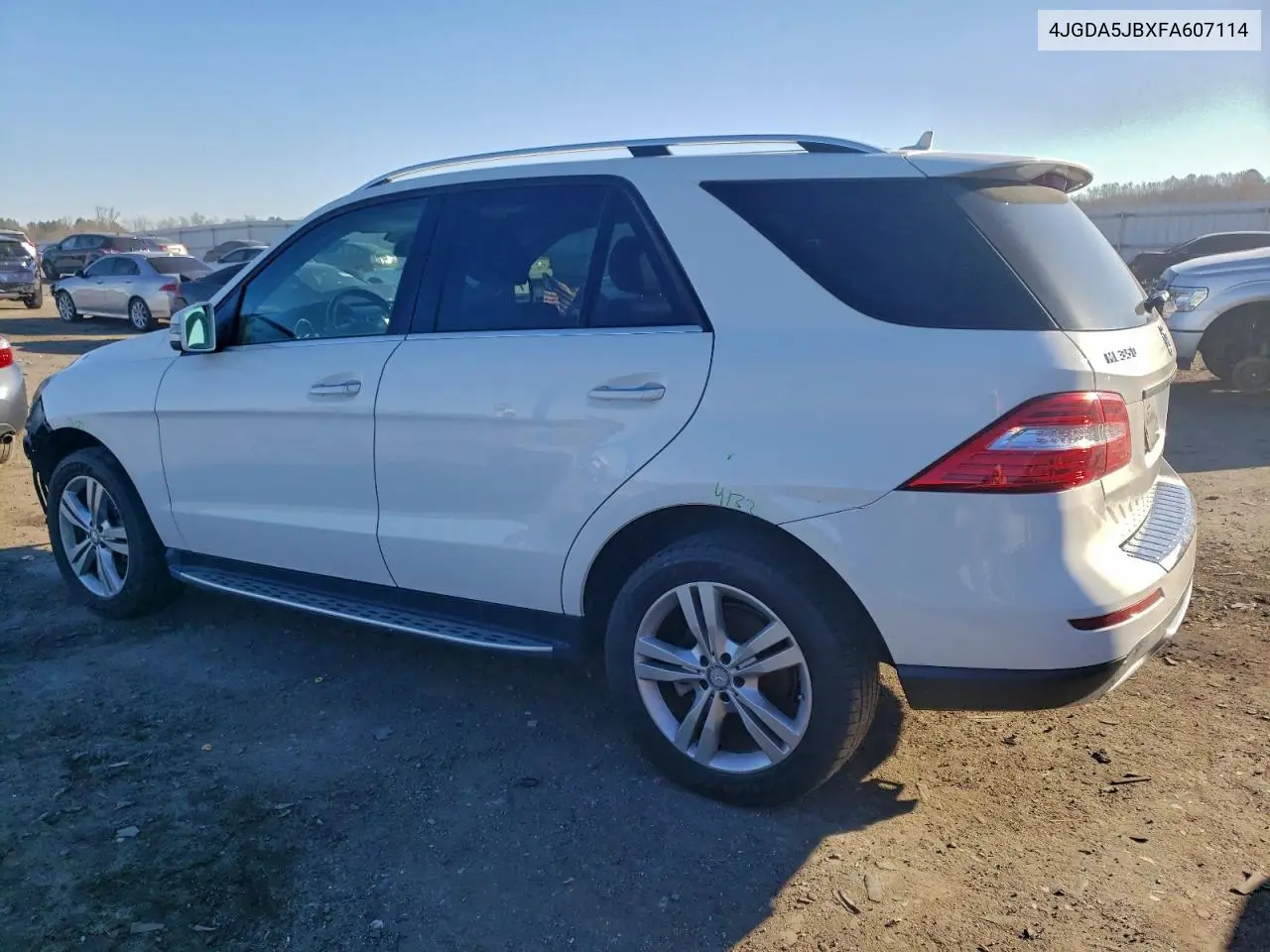 4JGDA5JBXFA607114 2015 Mercedes-Benz Ml 350