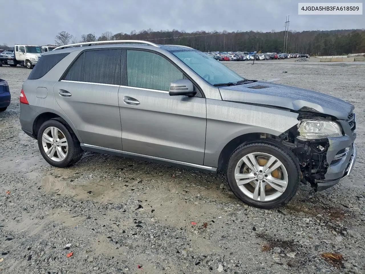 4JGDA5HB3FA618509 2015 Mercedes-Benz Ml 350 4Matic