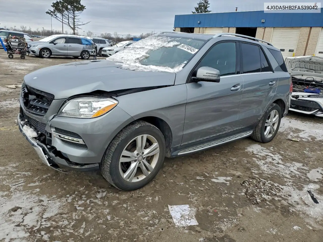 4JGDA5HB2FA539042 2015 Mercedes-Benz Ml 350 4Matic