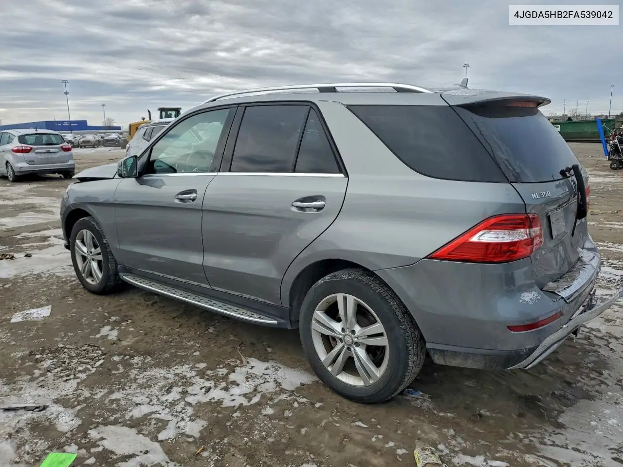 4JGDA5HB2FA539042 2015 Mercedes-Benz Ml 350 4Matic