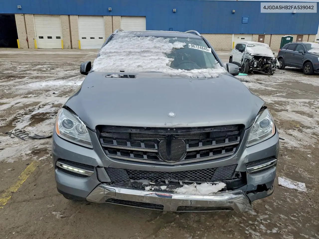 4JGDA5HB2FA539042 2015 Mercedes-Benz Ml 350 4Matic