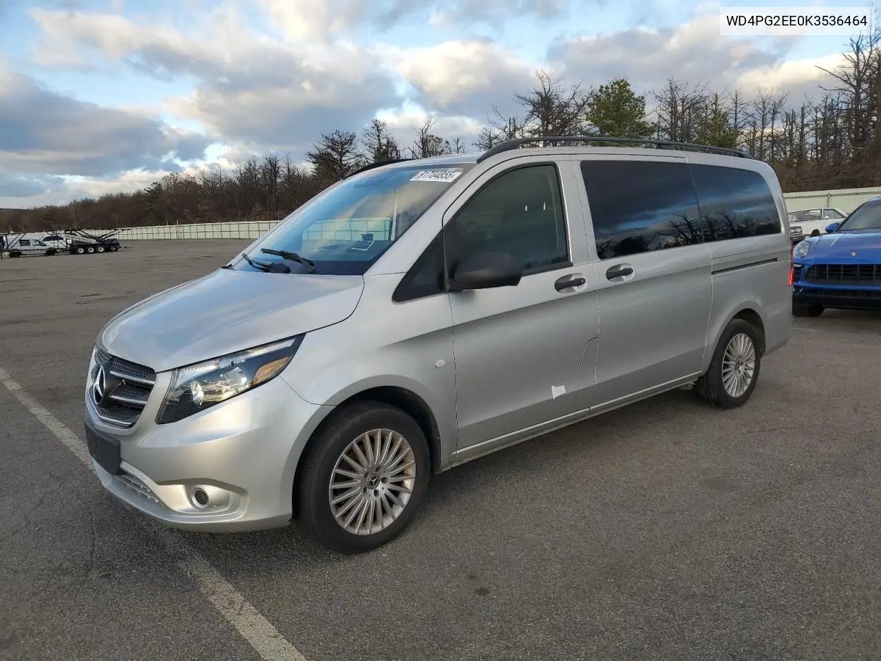 WD4PG2EE0K3536464 2019 Mercedes-Benz Metris