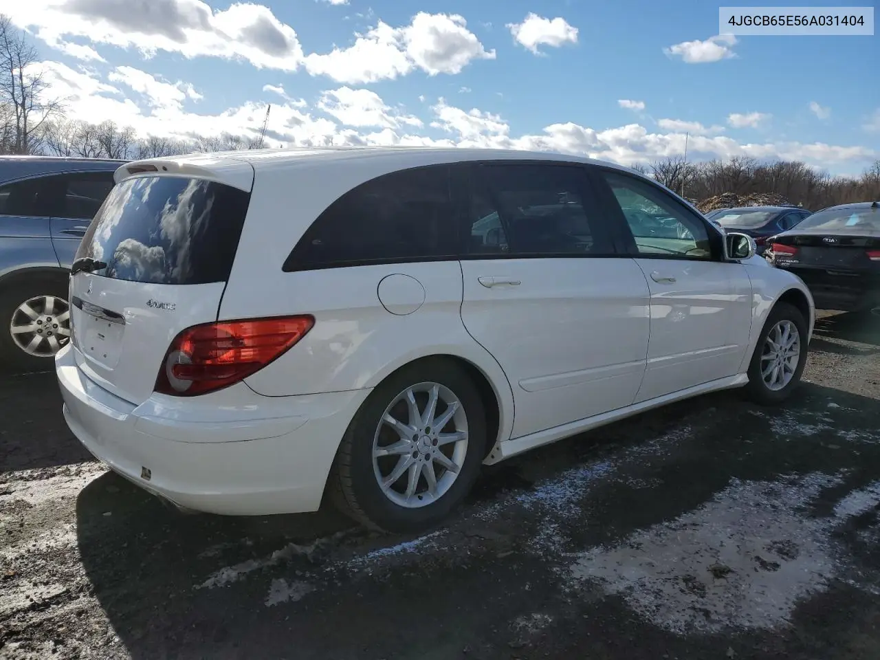 4JGCB65E56A031404 2006 Mercedes-Benz R 350