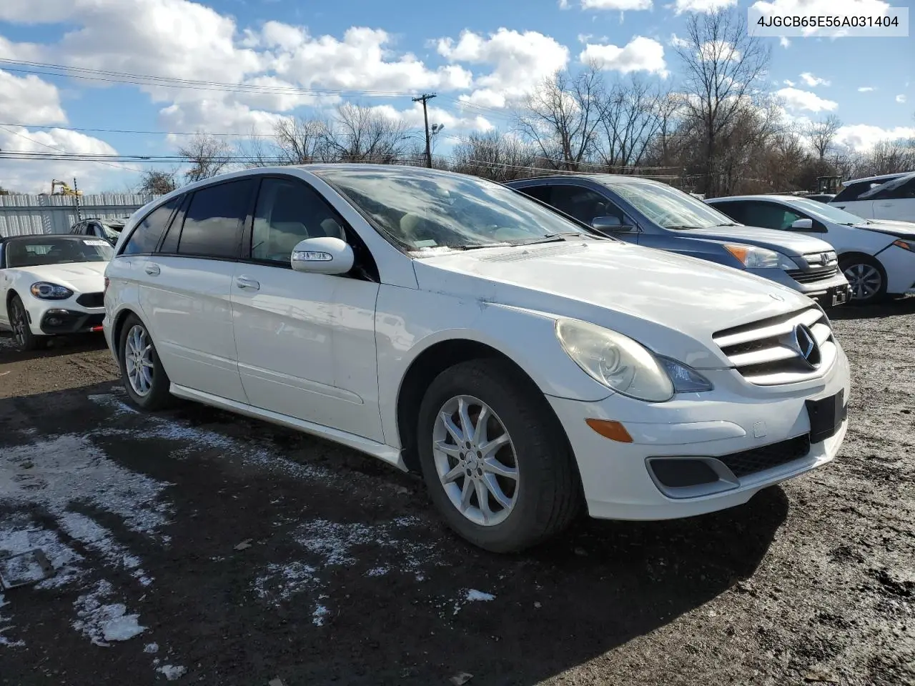 4JGCB65E56A031404 2006 Mercedes-Benz R 350