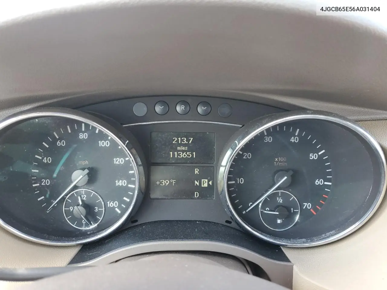 4JGCB65E56A031404 2006 Mercedes-Benz R 350