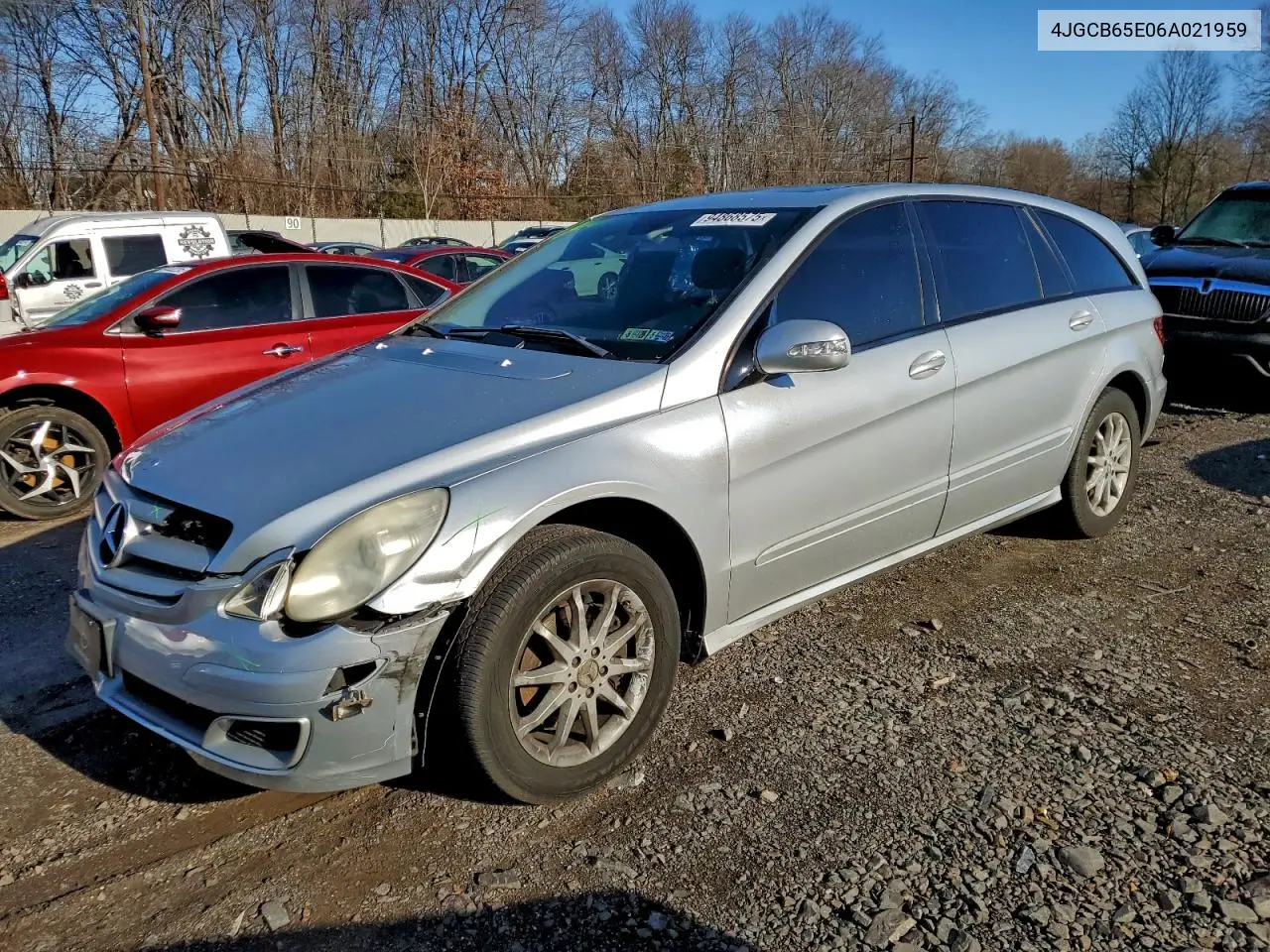 4JGCB65E06A021959 2006 Mercedes-Benz R 350