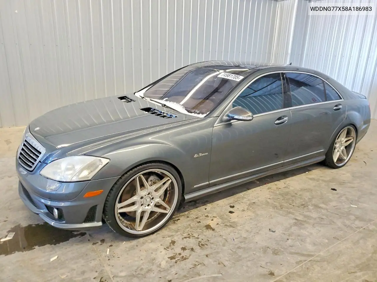 2008 Mercedes-Benz S 63 Amg VIN: WDDNG77X58A186983 Lot: 74981705