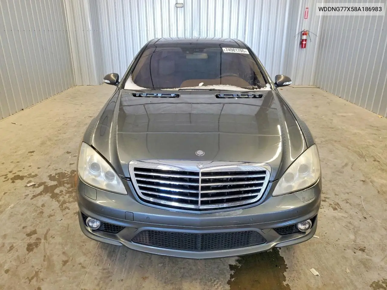 2008 Mercedes-Benz S 63 Amg VIN: WDDNG77X58A186983 Lot: 74981705