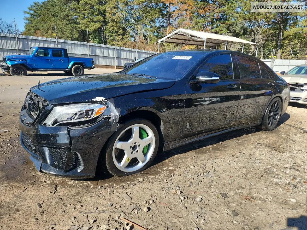 WDDUG7JBXEA026957 2014 Mercedes-Benz S 63 Amg