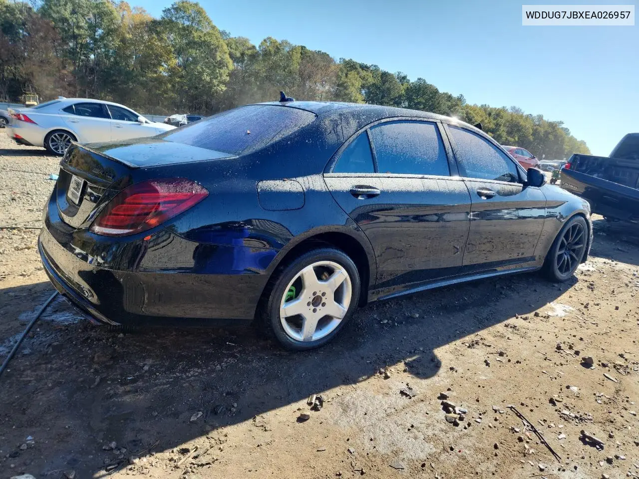 WDDUG7JBXEA026957 2014 Mercedes-Benz S 63 Amg