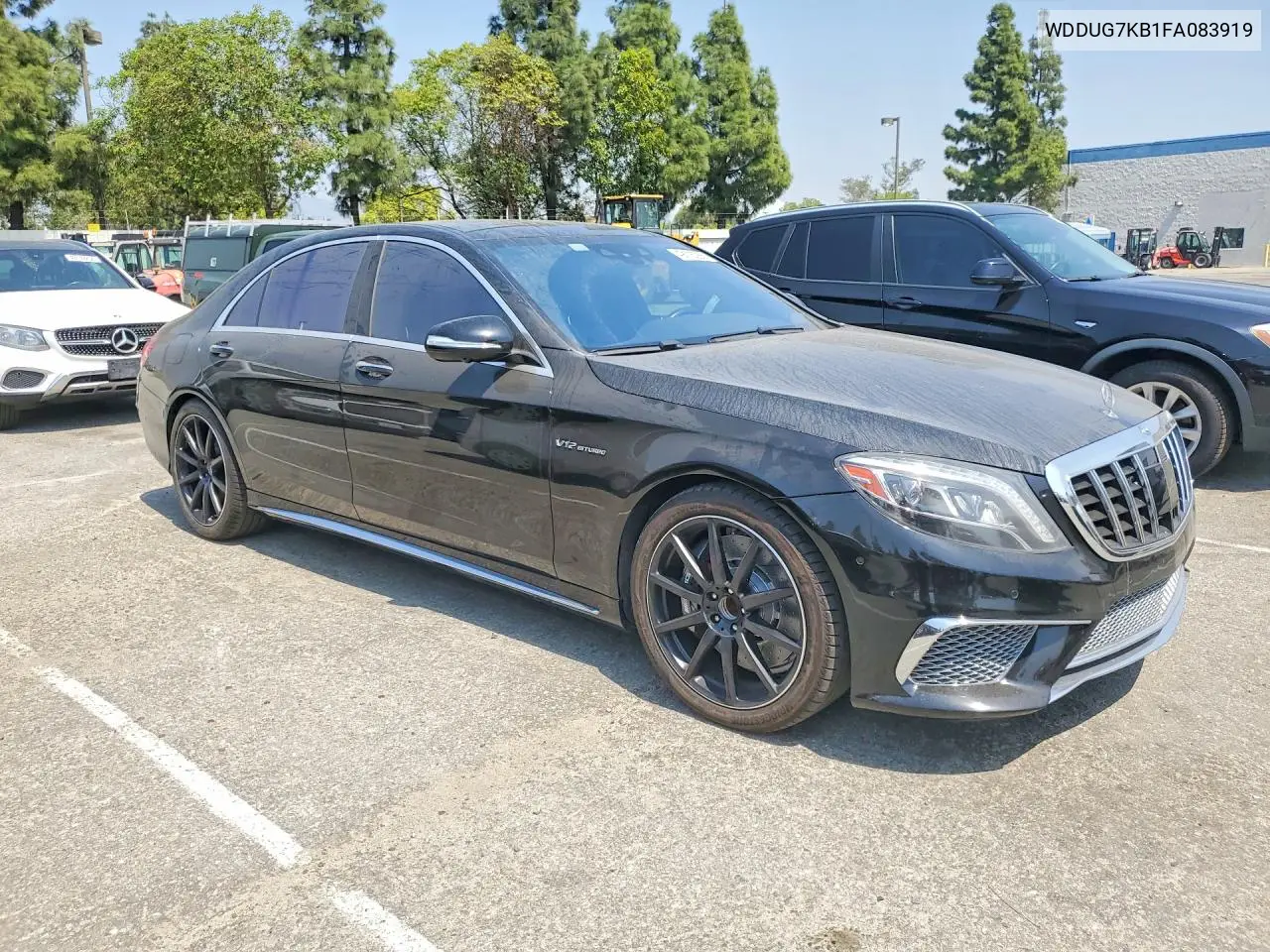 WDDUG7KB1FA083919 2015 Mercedes-Benz S 65 Amg