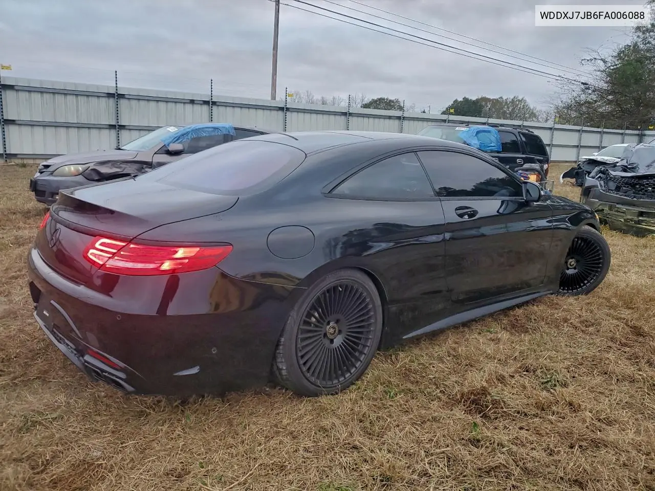 WDDXJ7JB6FA006088 2015 Mercedes-Benz S 63 Amg