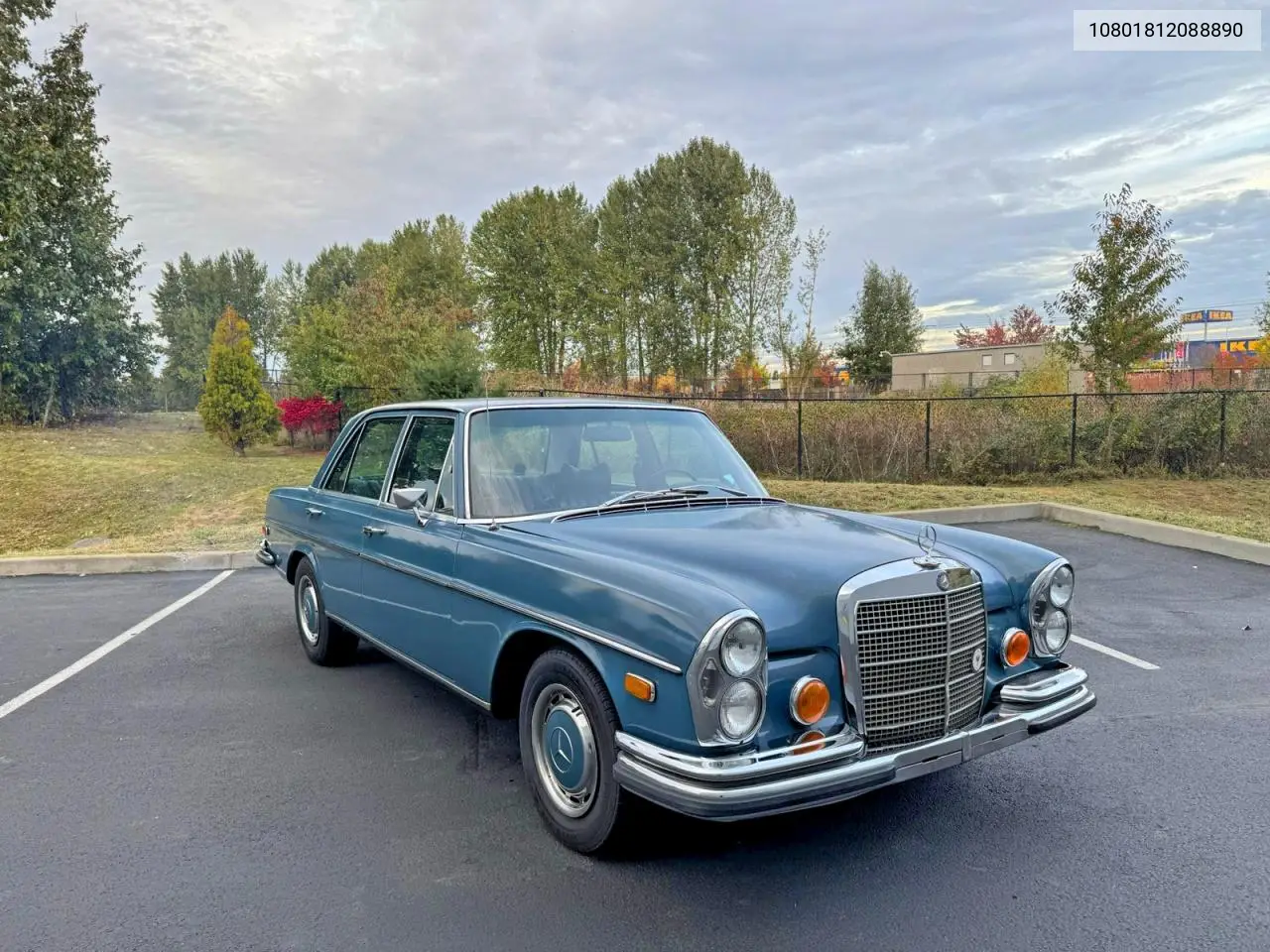 10801812088890 1972 Mercedes Benz 280 Se