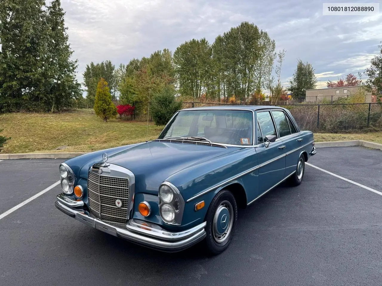 10801812088890 1972 Mercedes Benz 280 Se