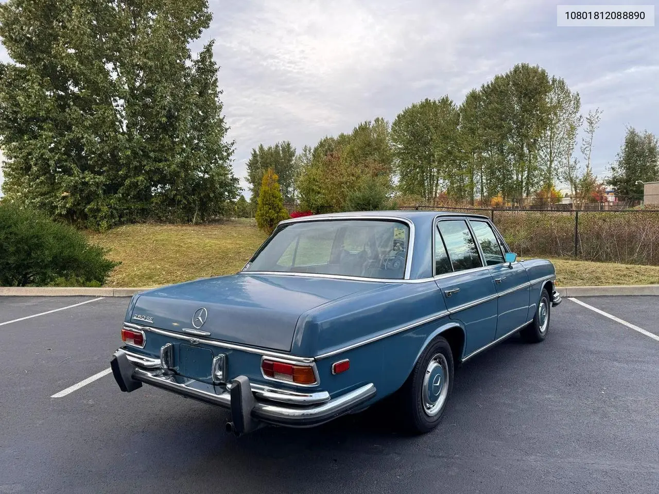 10801812088890 1972 Mercedes Benz 280 Se