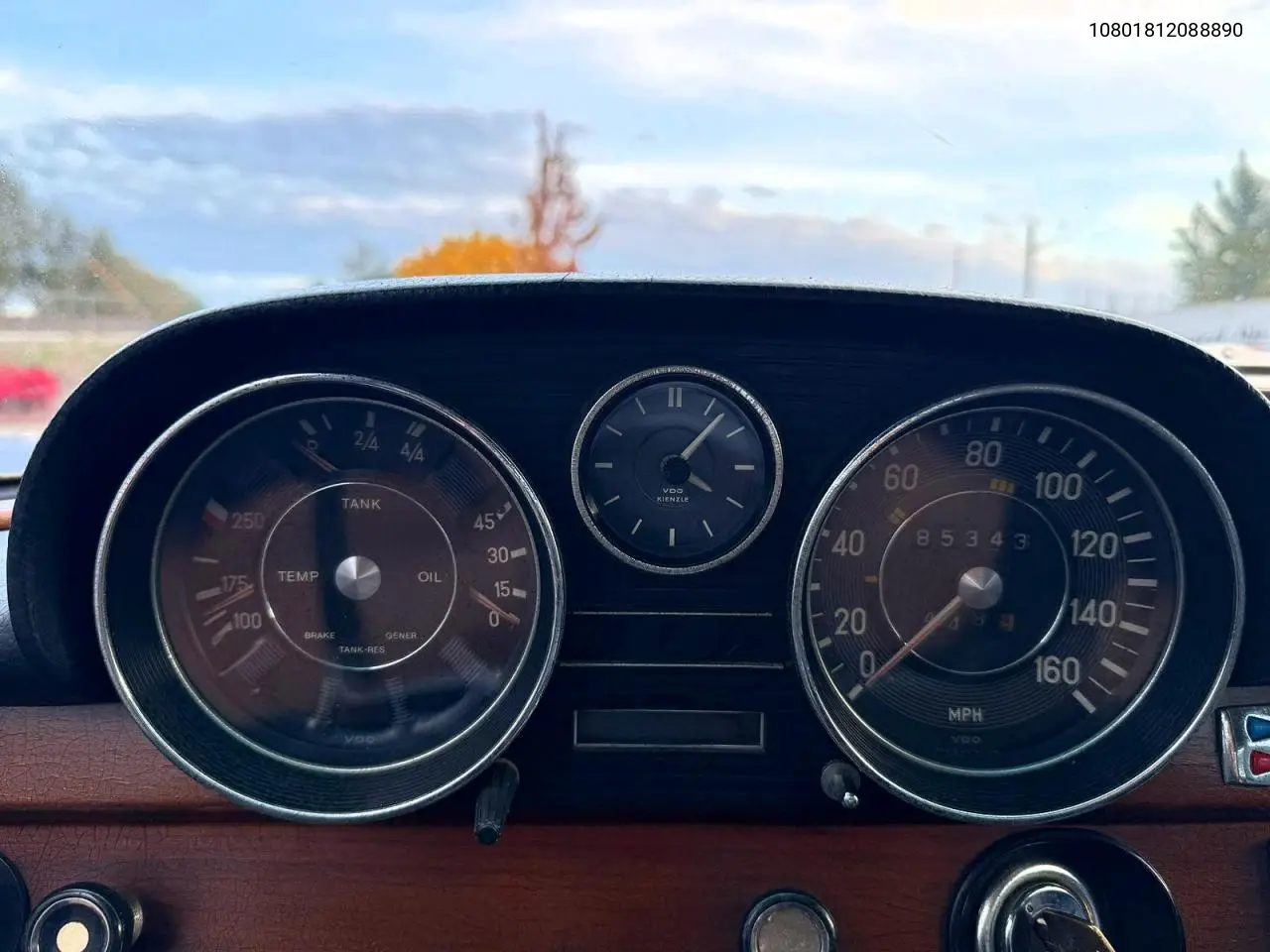 10801812088890 1972 Mercedes Benz 280 Se
