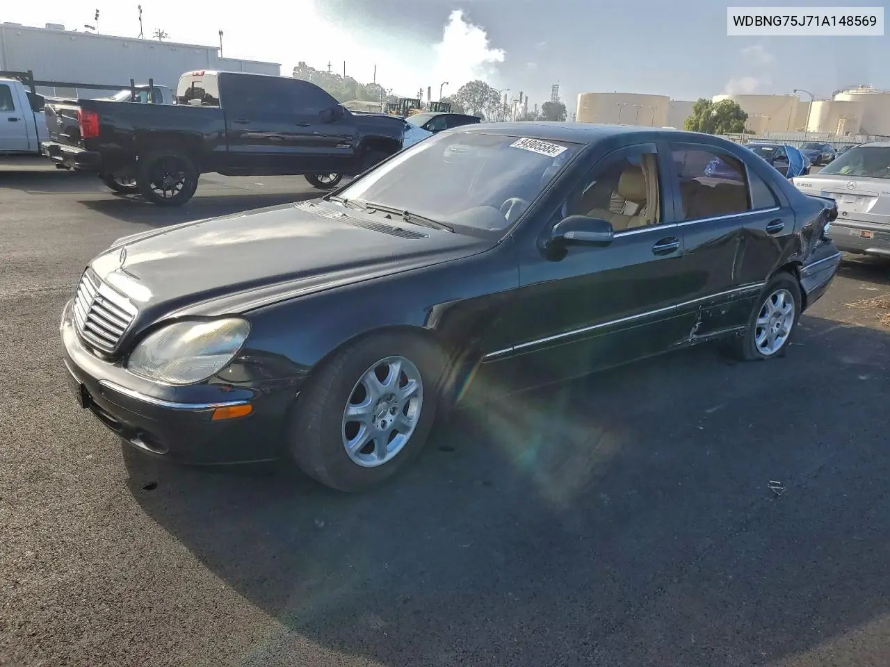 WDBNG75J71A148569 2001 Mercedes-Benz S 500