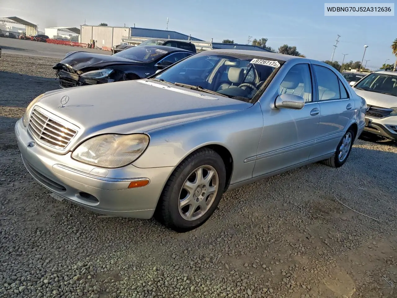 WDBNG70J52A312636 2002 Mercedes-Benz S 430