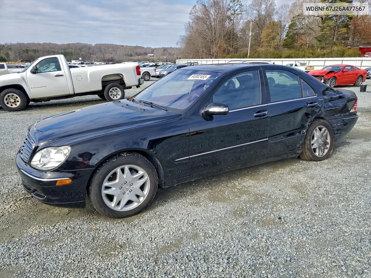 WDBNF67J26A477567 2006 Mercedes-Benz S 350