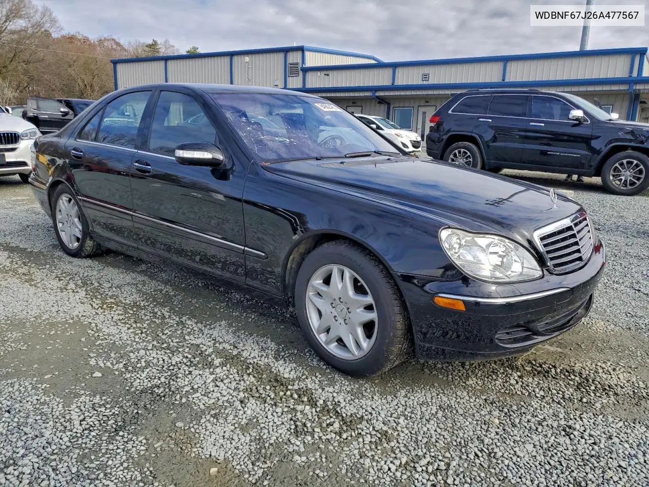 WDBNF67J26A477567 2006 Mercedes-Benz S 350