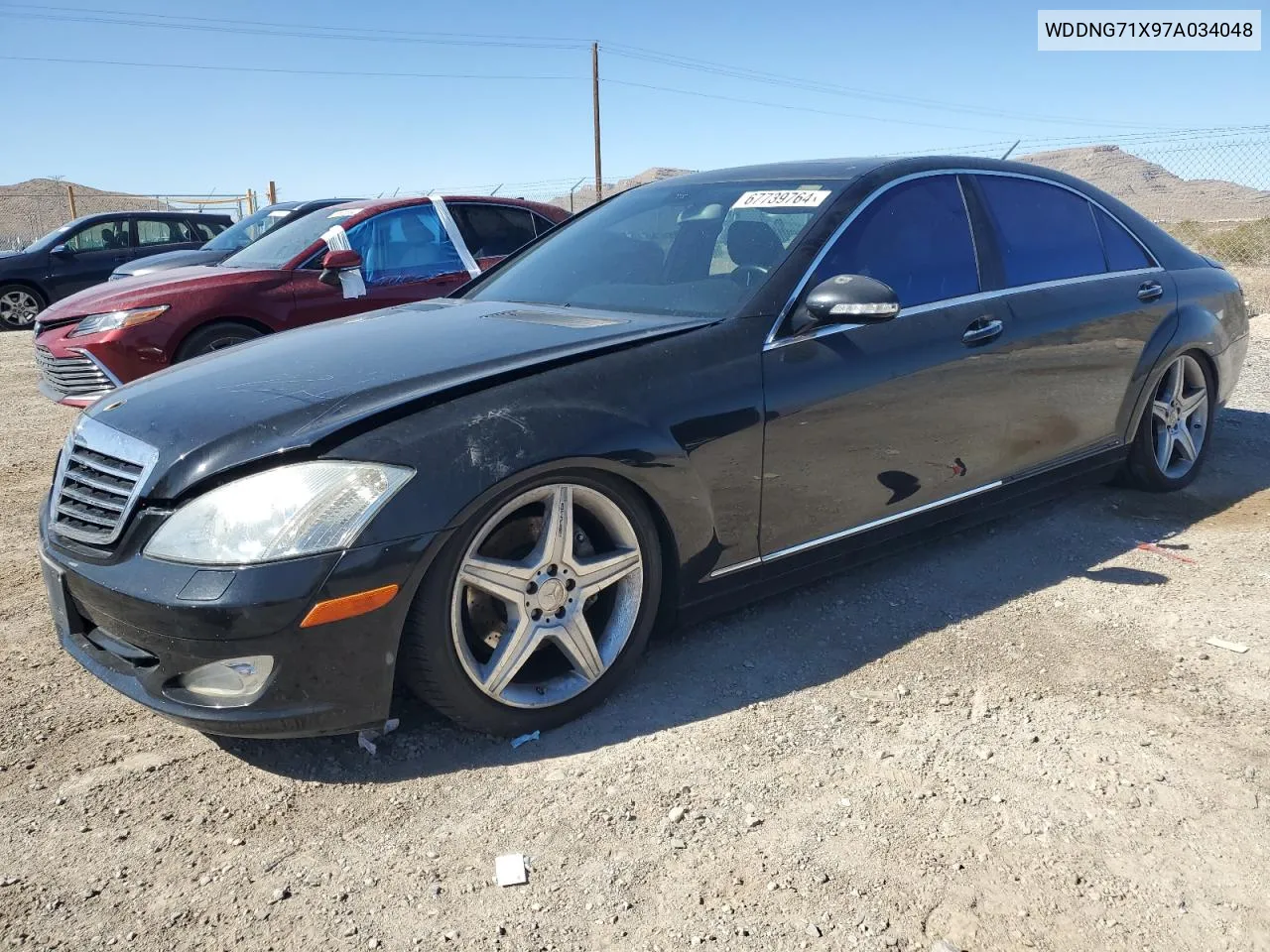 2007 Mercedes-Benz S 550 VIN: WDDNG71X97A034048 Lot: 67739764
