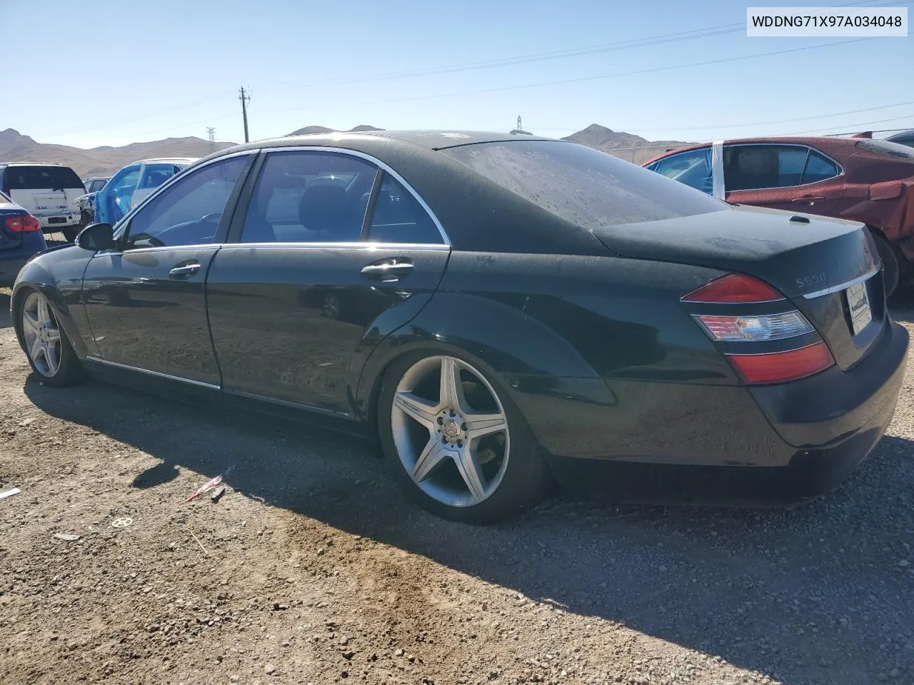 2007 Mercedes-Benz S 550 VIN: WDDNG71X97A034048 Lot: 67739764