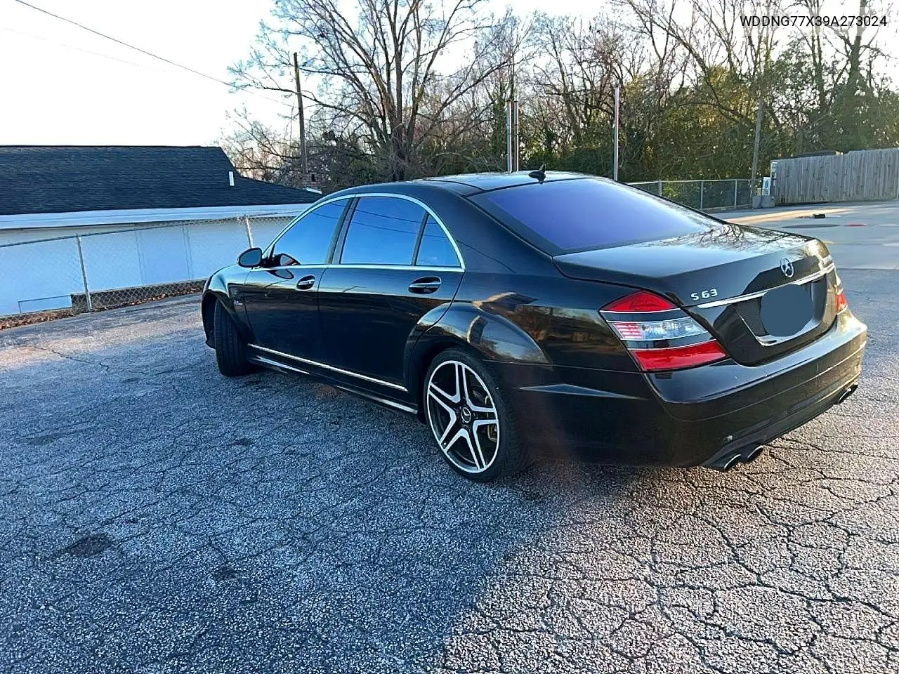 WDDNG77X39A273024 2009 Mercedes-Benz S 63 Amg