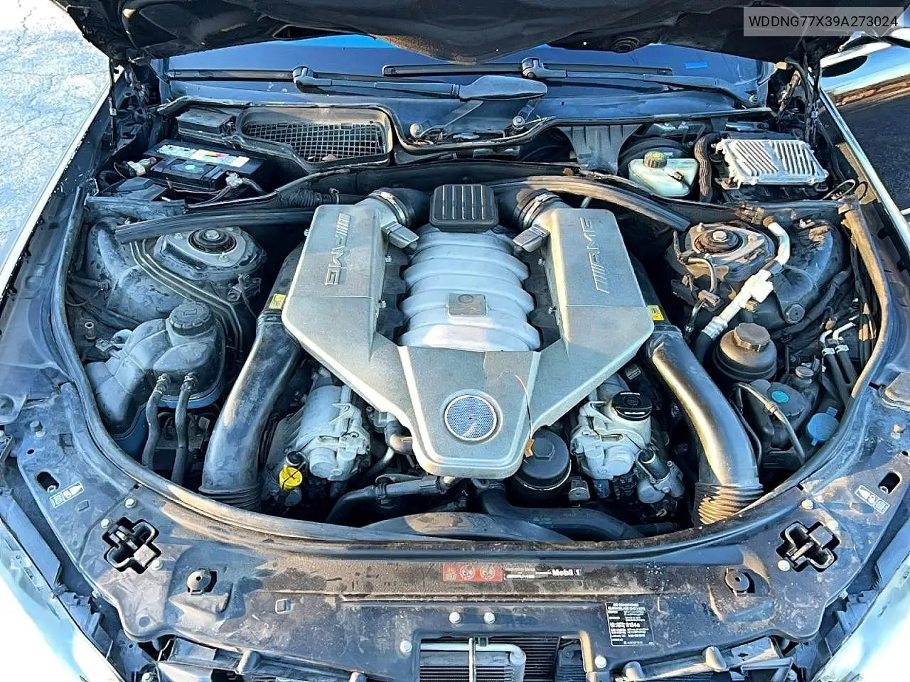 WDDNG77X39A273024 2009 Mercedes-Benz S 63 Amg
