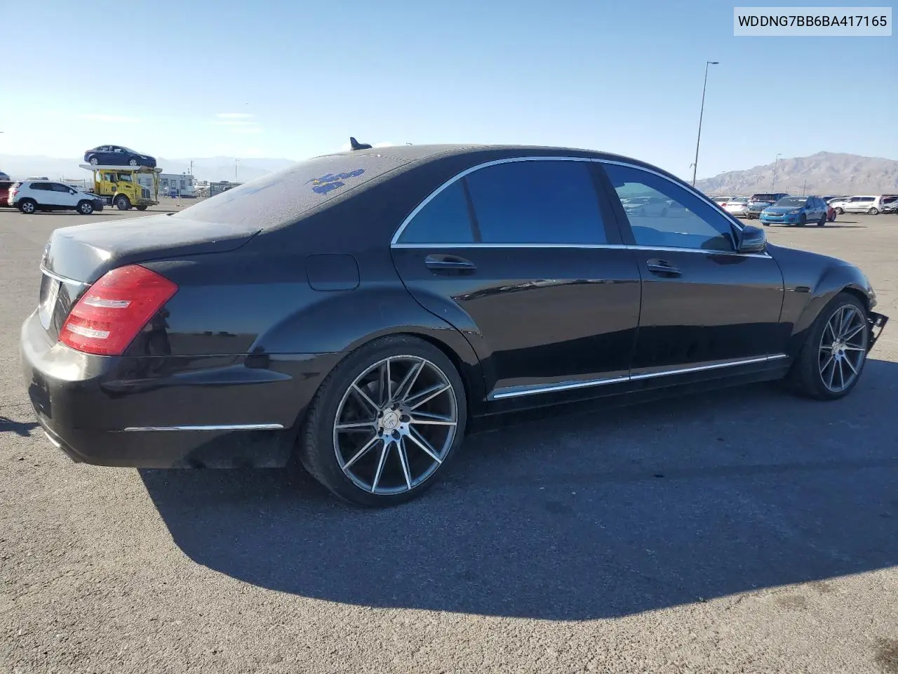 WDDNG7BB6BA417165 2011 Mercedes-Benz S 550