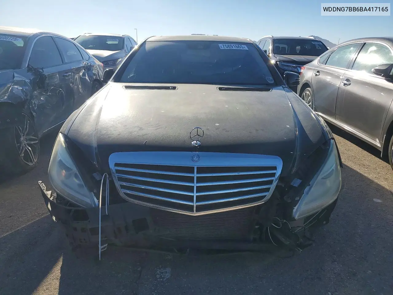 WDDNG7BB6BA417165 2011 Mercedes-Benz S 550